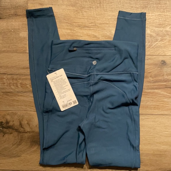 Lululemon Flurry Up High-Rise Tight - Petrol Blue - Picture 9 of 9